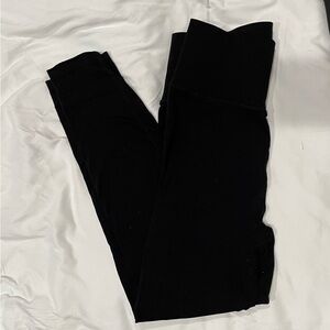 Fabletics SculptKnit Black Leggings 2x